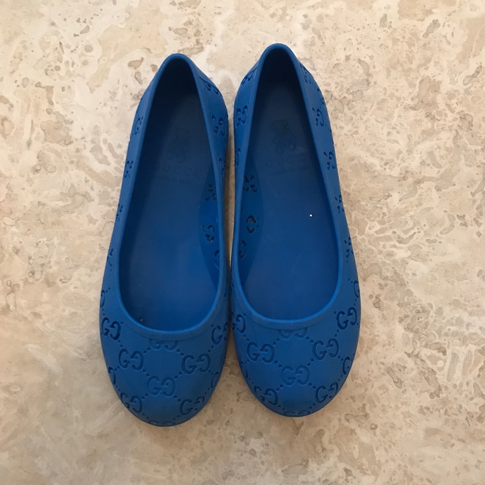 authentic girls Gucci ballet flats